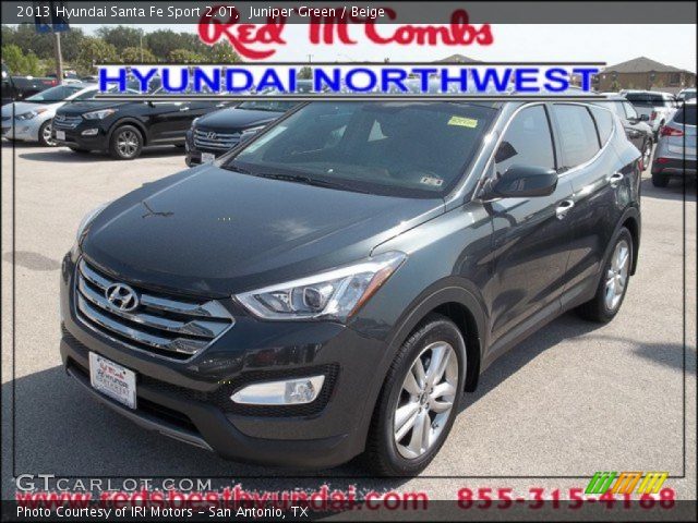 2013 Hyundai Santa Fe Sport 2.0T in Juniper Green