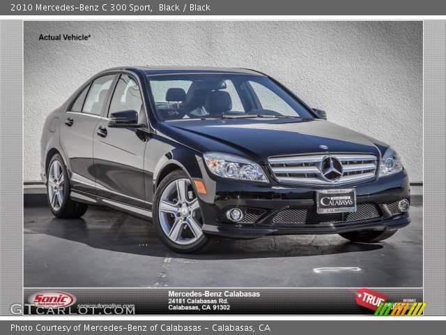 2010 Mercedes-Benz C 300 Sport in Black