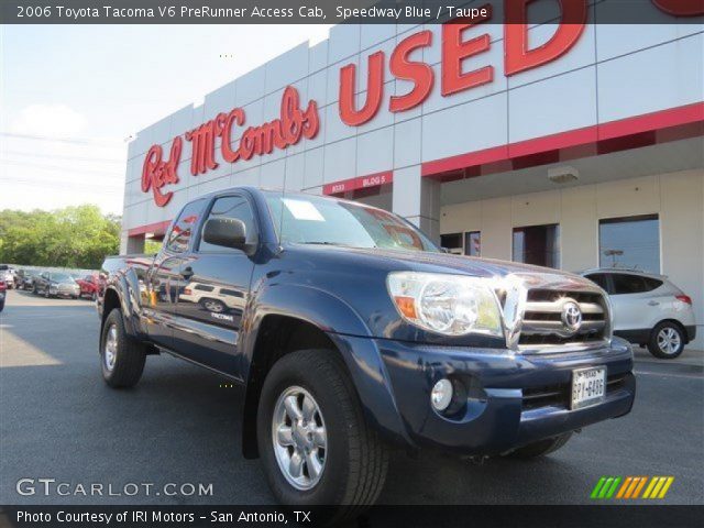 2006 Toyota Tacoma V6 PreRunner Access Cab in Speedway Blue