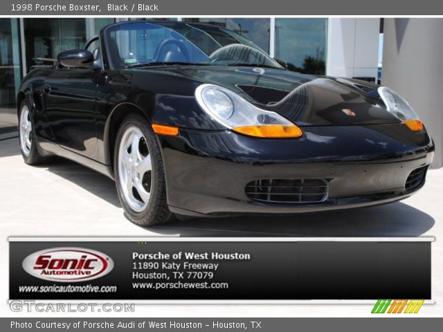 1998 Porsche Boxster  in Black