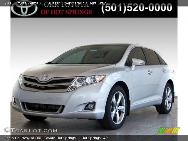 2013 Toyota Venza XLE in Classic Silver Metallic
