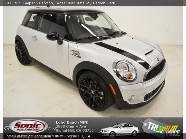 2013 Mini Cooper S Hardtop in White Silver Metallic