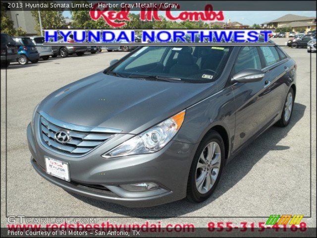 2013 Hyundai Sonata Limited in Harbor Gray Metallic
