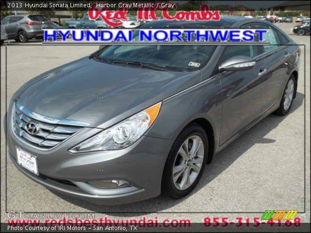 2013 Hyundai Sonata Limited in Harbor Gray Metallic