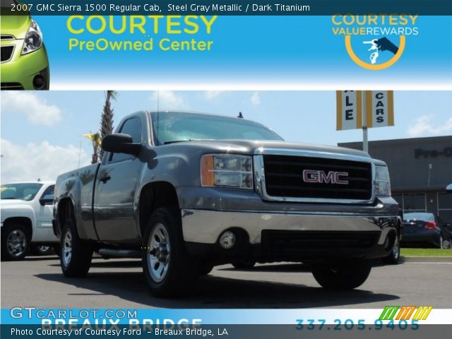 2007 GMC Sierra 1500 Regular Cab in Steel Gray Metallic