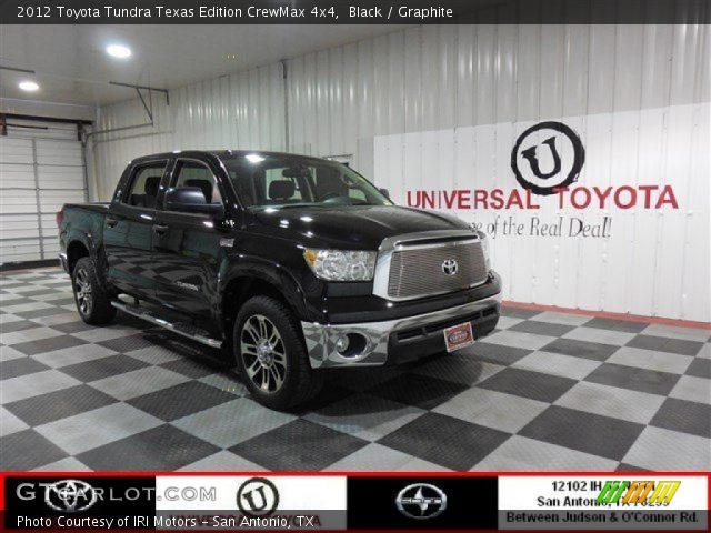 2012 Toyota Tundra Texas Edition CrewMax 4x4 in Black