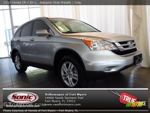 2010 Honda CR-V EX-L in Alabaster Silver Metallic