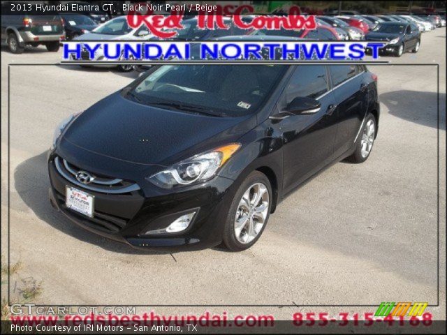 2013 Hyundai Elantra GT in Black Noir Pearl