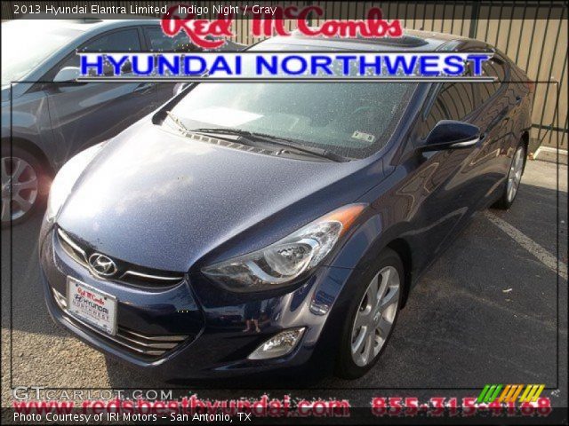 2013 Hyundai Elantra Limited in Indigo Night
