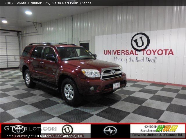 2007 Toyota 4Runner SR5 in Salsa Red Pearl