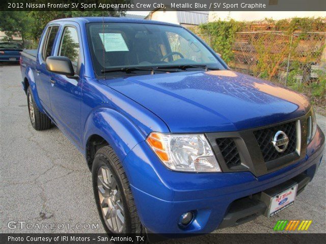2012 Nissan Frontier SV Sport Appearance Crew Cab in Metallic Blue