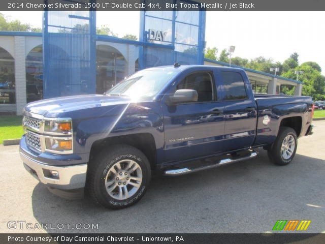 2014 Chevrolet Silverado 1500 LT Double Cab 4x4 in Blue Topaz Metallic