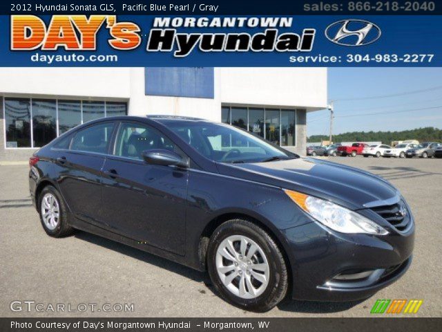 2012 Hyundai Sonata GLS in Pacific Blue Pearl