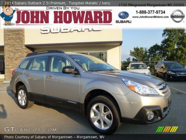 2014 Subaru Outback 2.5i Premium in Tungsten Metallic