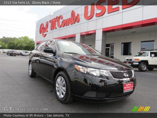 2013 Kia Forte LX in Ebony Black