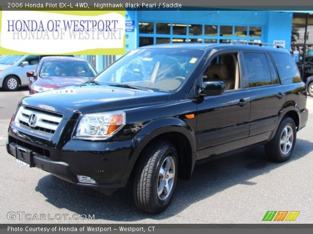 2006 Honda Pilot EX-L 4WD in Nighthawk Black Pearl