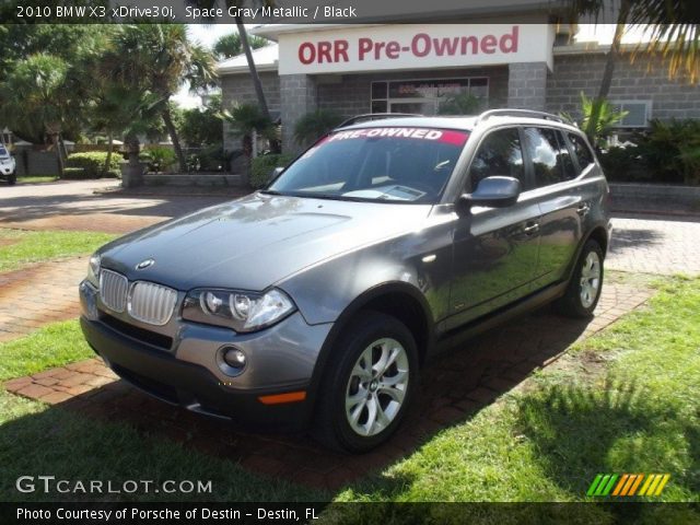 2010 BMW X3 xDrive30i in Space Gray Metallic
