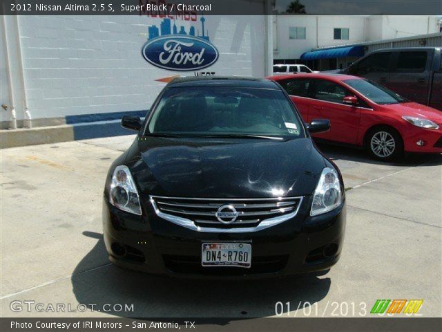 2012 Nissan Altima 2.5 S in Super Black