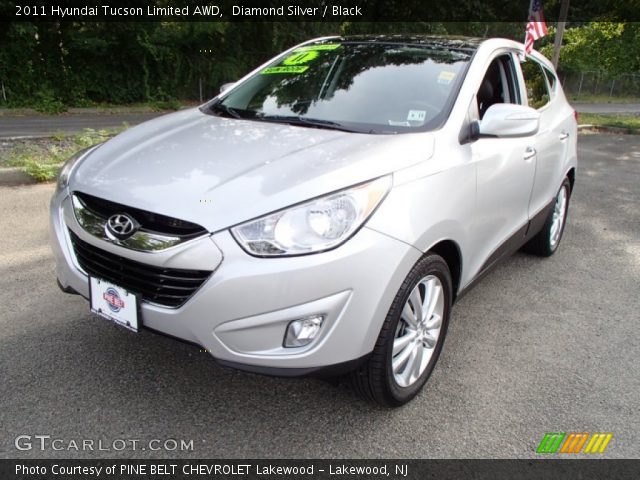 2011 Hyundai Tucson Limited AWD in Diamond Silver
