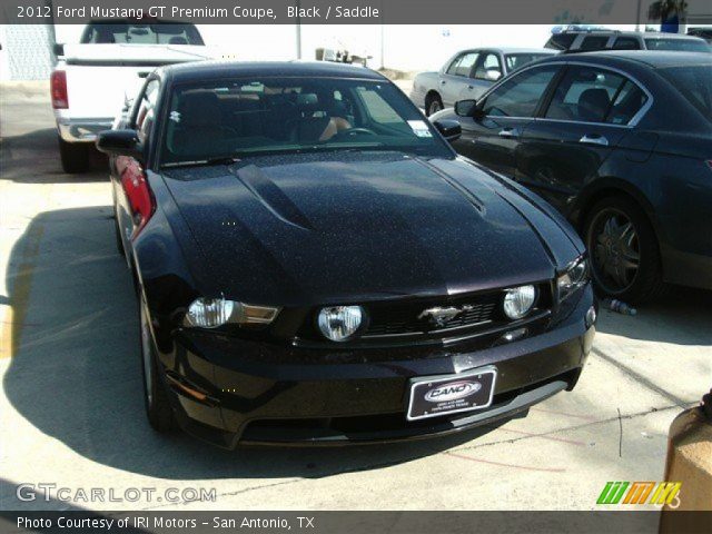 2012 Ford Mustang GT Premium Coupe in Black