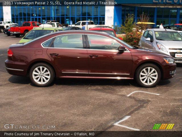 2013 Volkswagen Passat 2.5L SEL in Opera Red Metallic
