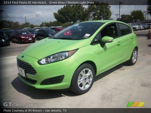 2014 Ford Fiesta SE Hatchback in Green Envy
