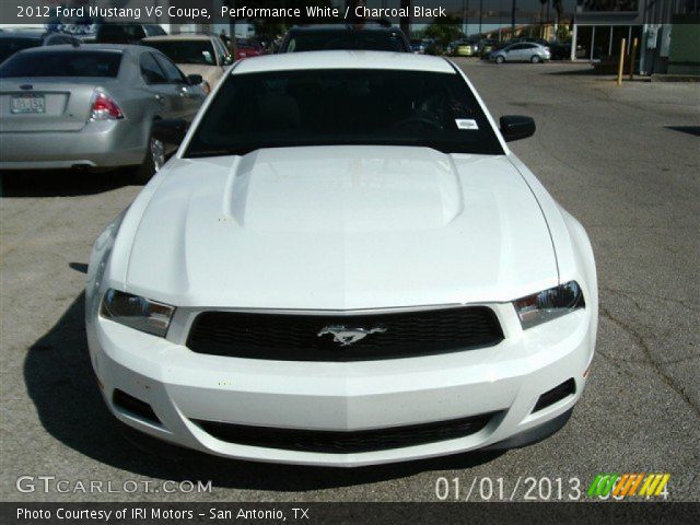 2012 Ford Mustang V6 Coupe in Performance White
