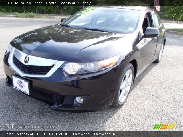 2010 Acura TSX Sedan in Crystal Black Pearl