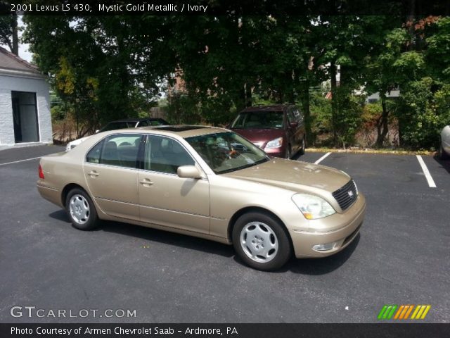 2001 Lexus LS 430 in Mystic Gold Metallic