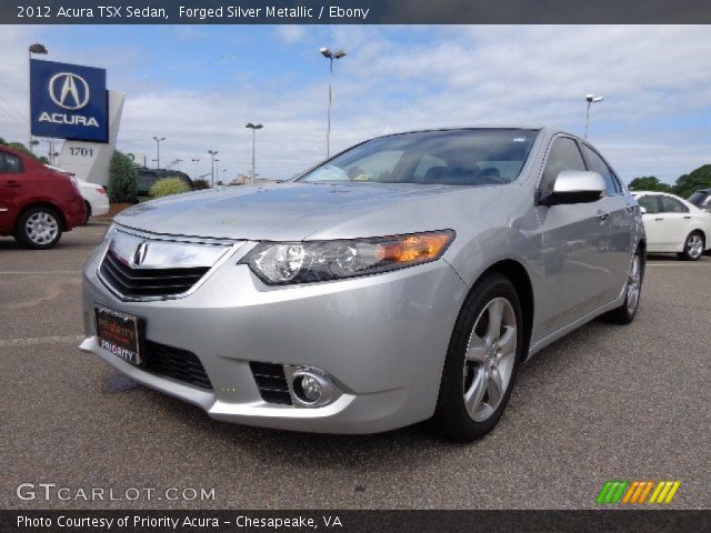 2012 Acura TSX Sedan in Forged Silver Metallic