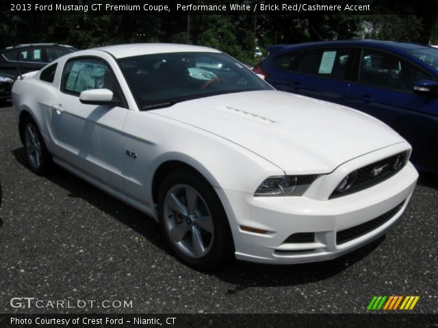 2013 Ford Mustang GT Premium Coupe in Performance White