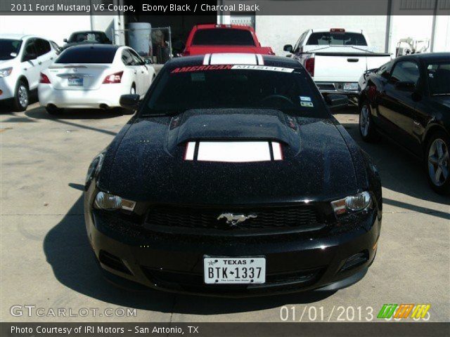 2011 Ford Mustang V6 Coupe in Ebony Black
