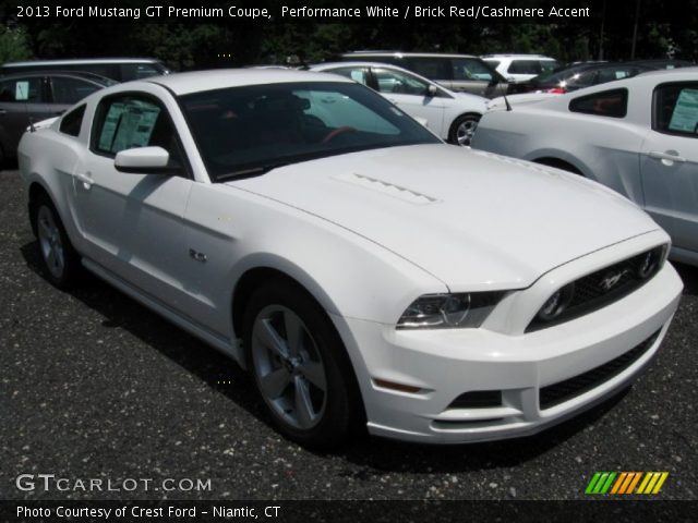 2013 Ford Mustang GT Premium Coupe in Performance White