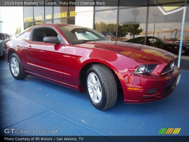 2014 Ford Mustang V6 Coupe in Ruby Red