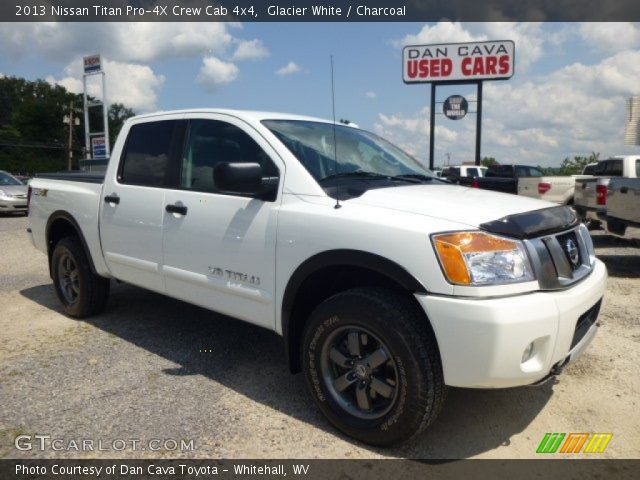 2013 Nissan Titan Pro-4X Crew Cab 4x4 in Glacier White
