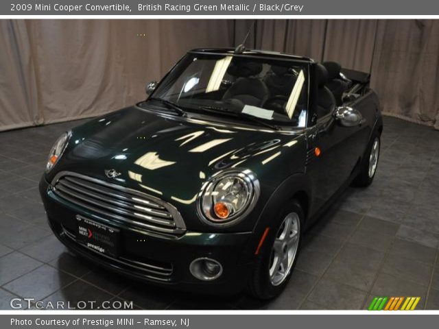 2009 Mini Cooper Convertible in British Racing Green Metallic