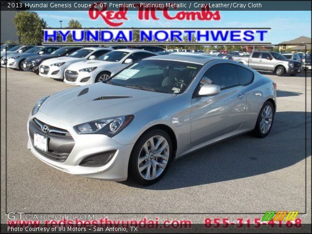 2013 Hyundai Genesis Coupe 2.0T Premium in Platinum Metallic