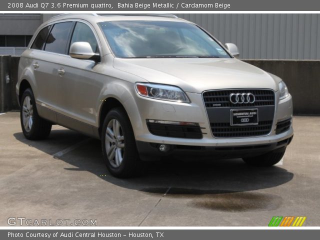 2008 Audi Q7 3.6 Premium quattro in Bahia Beige Metallic