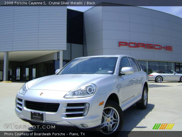 2008 Porsche Cayenne S in Crystal Silver Metallic