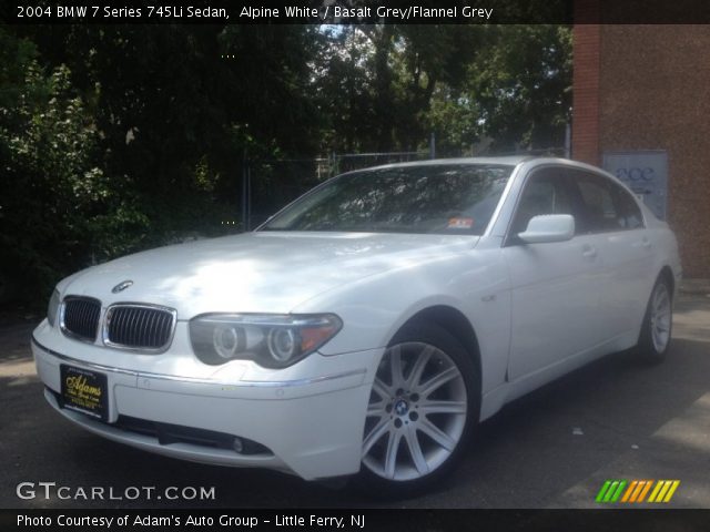 2004 BMW 7 Series 745Li Sedan in Alpine White