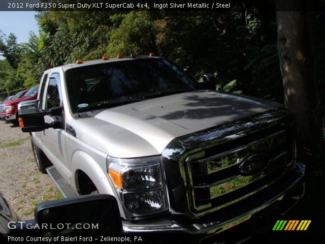 2012 Ford F350 Super Duty XLT SuperCab 4x4 in Ingot Silver Metallic
