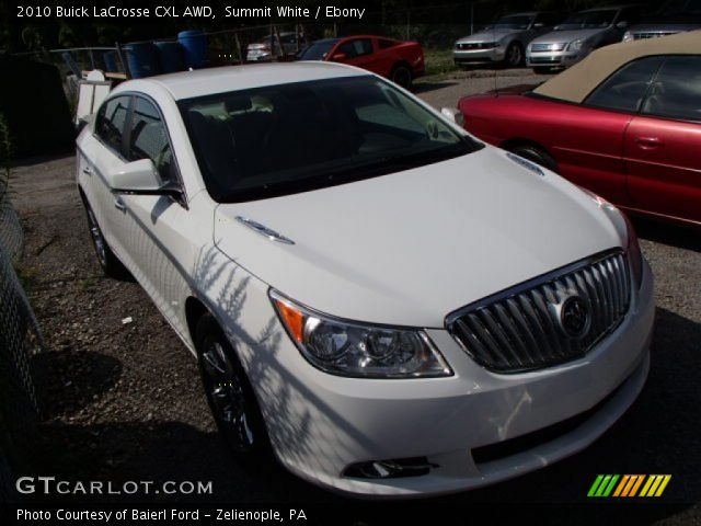 2010 Buick LaCrosse CXL AWD in Summit White
