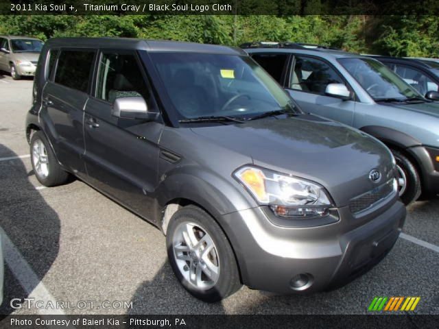 2011 Kia Soul + in Titanium Gray