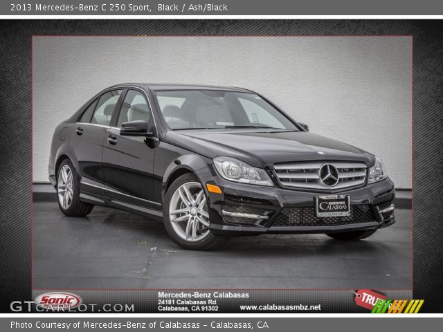 2013 Mercedes-Benz C 250 Sport in Black