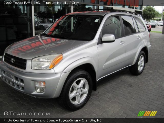 2002 Toyota RAV4 4WD in Titanium Metallic