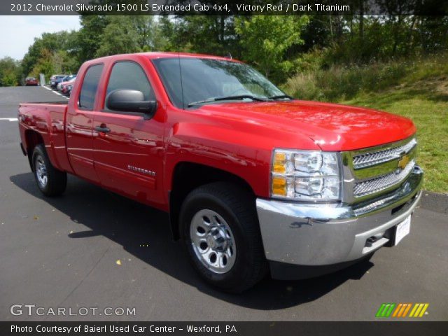 2012 Chevrolet Silverado 1500 LS Extended Cab 4x4 in Victory Red