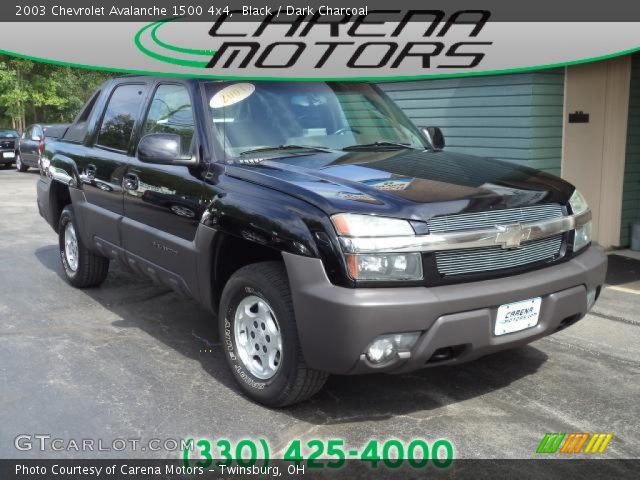 2003 Chevrolet Avalanche 1500 4x4 in Black