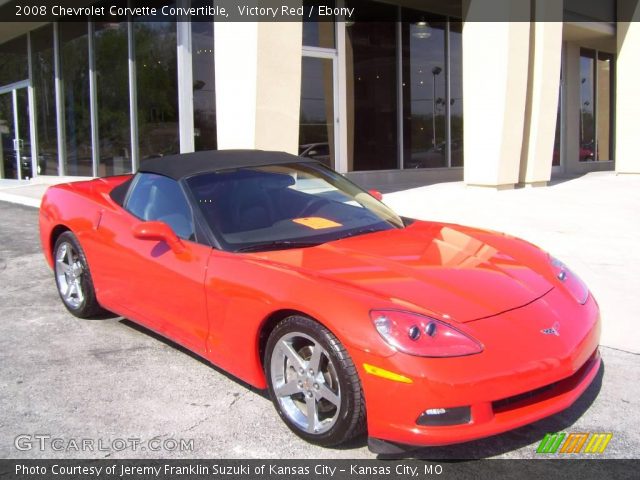 2008 Chevrolet Corvette Convertible in Victory Red