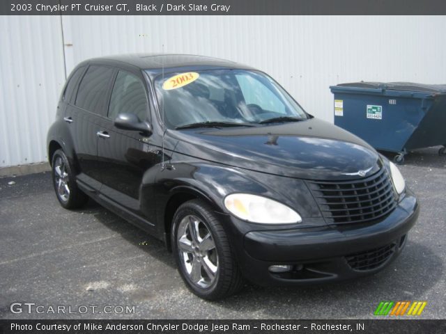 2003 Chrysler PT Cruiser GT in Black