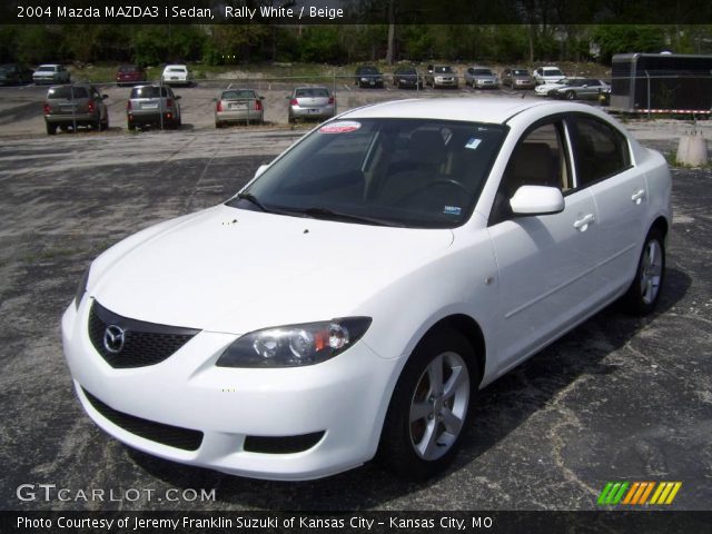 2004 Mazda MAZDA3 i Sedan in Rally White